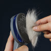 Kimpets Cat Comb Dog Hair Remover Brush Pet Grooming Slicker Needle Comb Removes Tangled Self Cleaning Pet Supplies Accessories tinmico