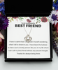 Love Knot Silver Necklace ,Best friend bracelet, best friend gift, best friend bracelet gift, gift for best friend, best friend birthday gift tinmico