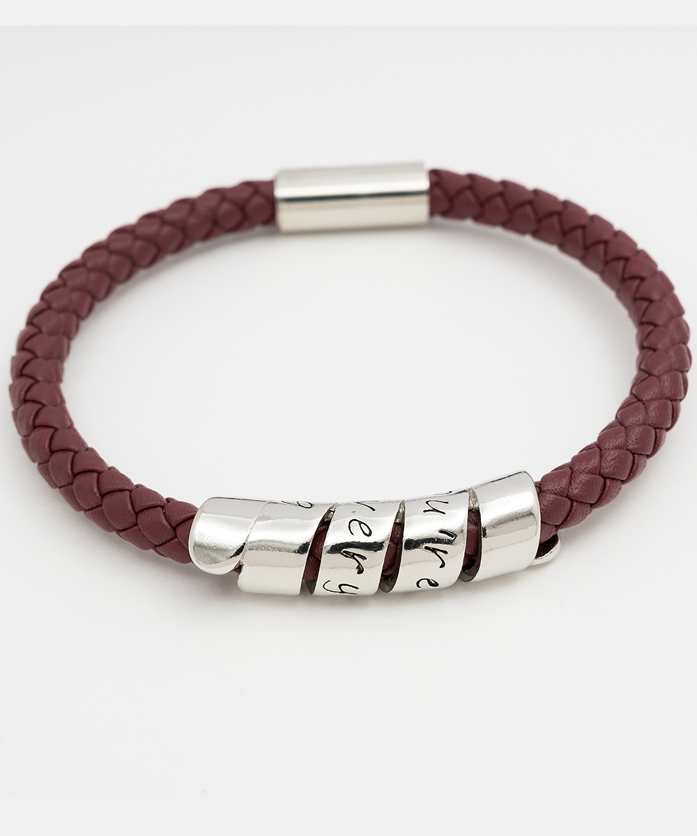 EMM's stylish adjustable maroon bracelet for women/girls
