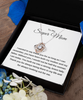 Mom's Love Knot Rose Gold Necklace , birthday gift to Mom, thank you gift to Mom, Mom gift from daughter, gift to Mom from daughter, TMC gift tinmico