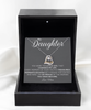 Personalized Gift to my Daughter,Love Dancing Necklace,Gift from Mom, Message Card Jewelry, Changed My Life tinmico