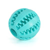 Pet Dog Toy Interactive Rubber Balls for Small Large Dogs Puppy Cat Chewing Toys Pet Tooth Cleaning Indestructible Dog Food Ball tinmico