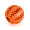 Pet Dog Toy Interactive Rubber Balls for Small Large Dogs Puppy Cat Chewing Toys Pet Tooth Cleaning Indestructible Dog Food Ball tinmico