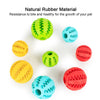 Pet Dog Toy Interactive Rubber Balls for Small Large Dogs Puppy Cat Chewing Toys Pet Tooth Cleaning Indestructible Dog Food Ball tinmico