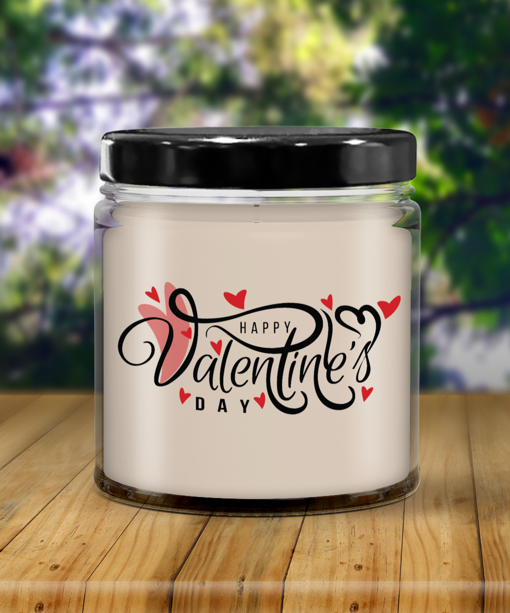 Scented Candles ,Valentine's Day Candle, Valentine's Day Gift Heart on Fire Candle, Soy Wax (no paraffin) tinmico