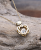 Sentimental Great Aunt,Heart Knot Gold Necklace,Great Aunt Gifts from Niece, Great Auntie Gifts, Birthday Gift for Great Aunt Christmas Gift tinmico