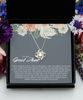 Sentimental Great Aunt,Love Knot Silver Necklace,Great Aunt Gifts from Niece, Great Auntie Gifts, Birthday Gift for Great Aunt Christmas Gift tinmico