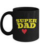 Super Dad,I Love You : Dad Coffee Mug, Father's Day Coffee Mug Cup. Dad Christmas Gift from Daughter, Worlds Best Dad Ever Mug, Funny Coffee Mug tinmico