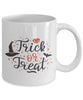 TRICK OR TREAT Mug Halloween Coffee cup Mug Cup Gifts 11oz White Timico tinmico