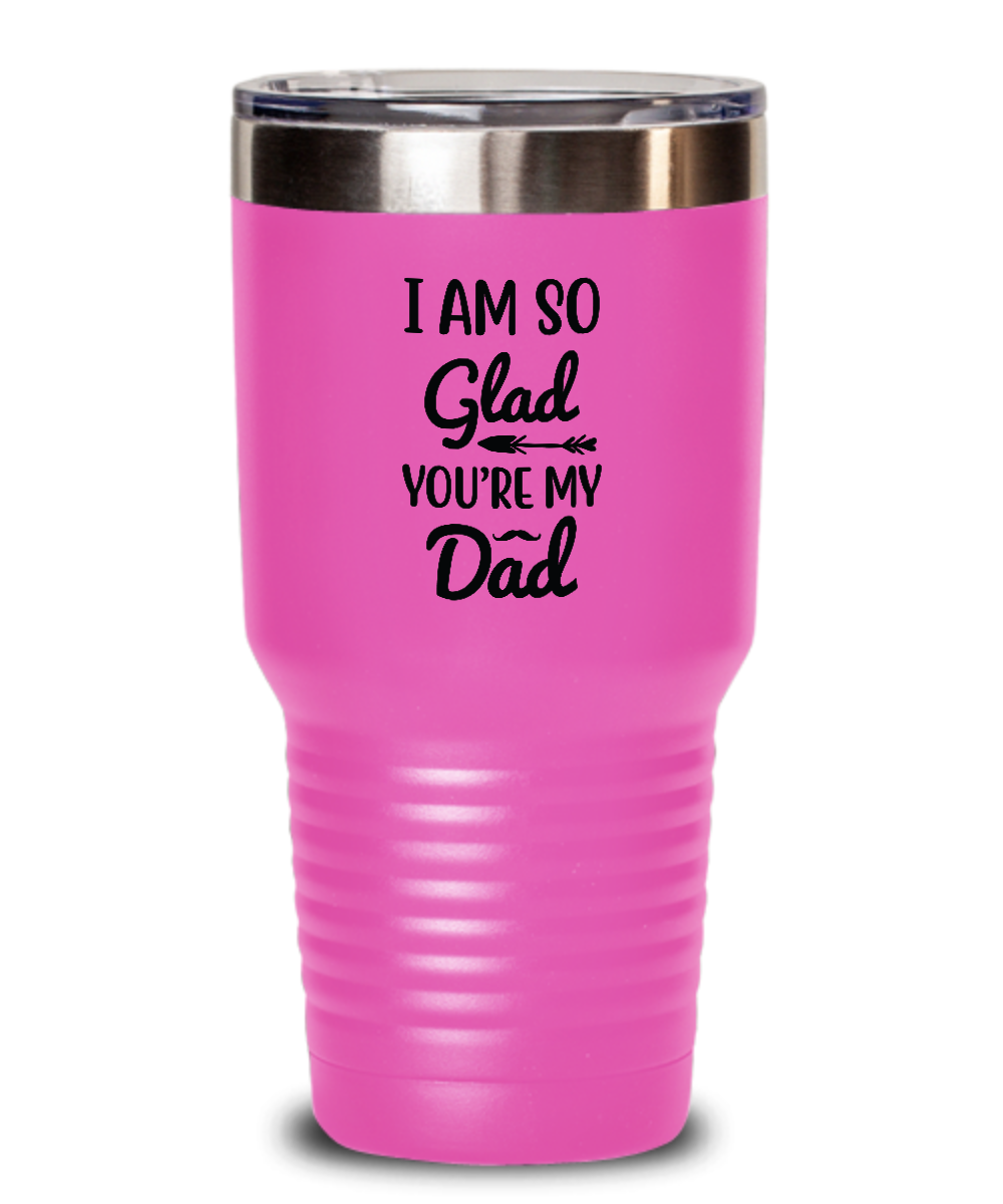 Tummer 30oz,Iam So Glad ,You Are My Dad, Dad Gift, Twin Dad Cup, Fathers Day Mug, Best Dad Ever Gift, Dad To Be Mug, Tummer tinmico