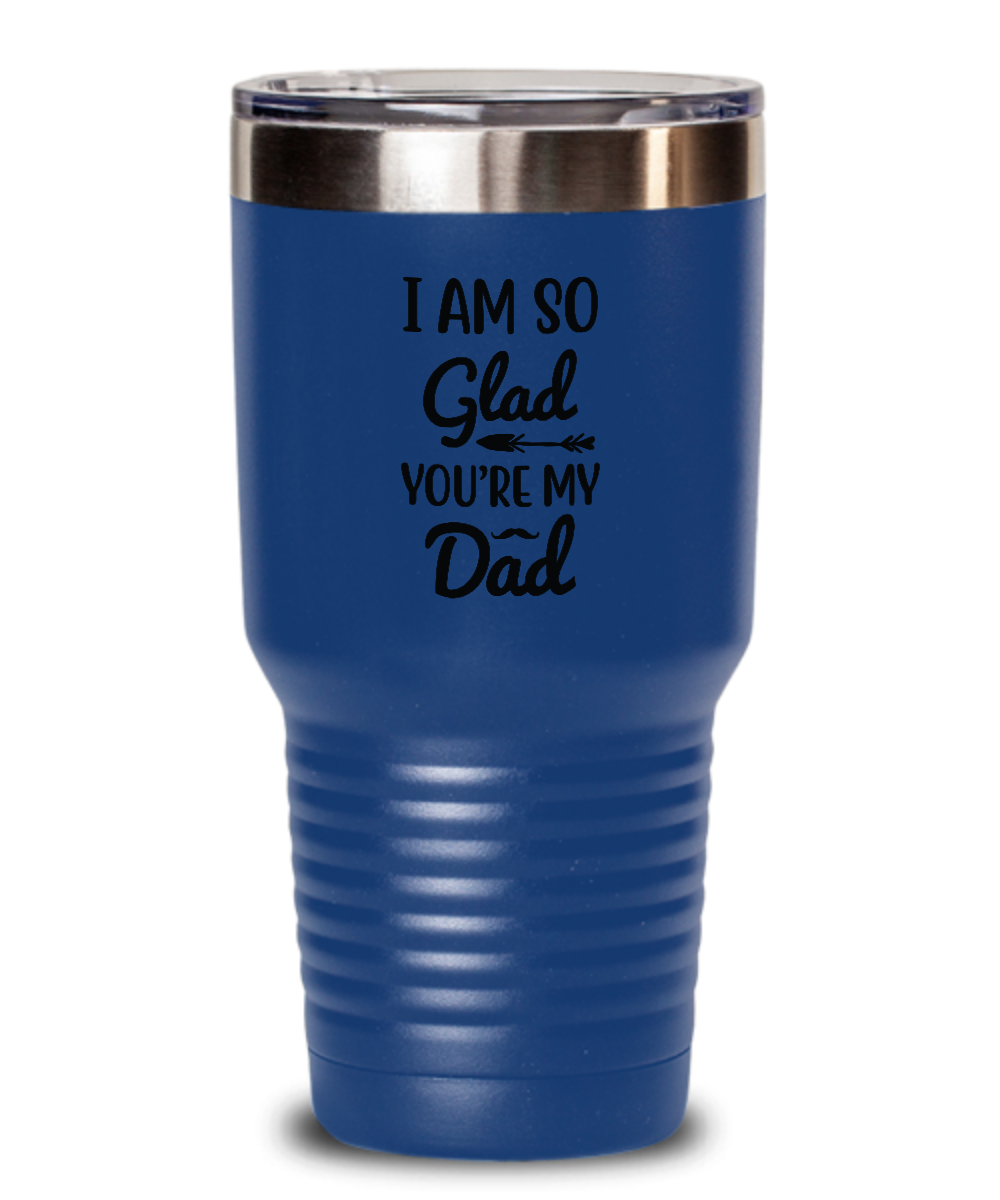 Tummer 30oz,Iam So Glad ,You Are My Dad, Dad Gift, Twin Dad Cup, Fathers Day Mug, Best Dad Ever Gift, Dad To Be Mug, Tummer tinmico