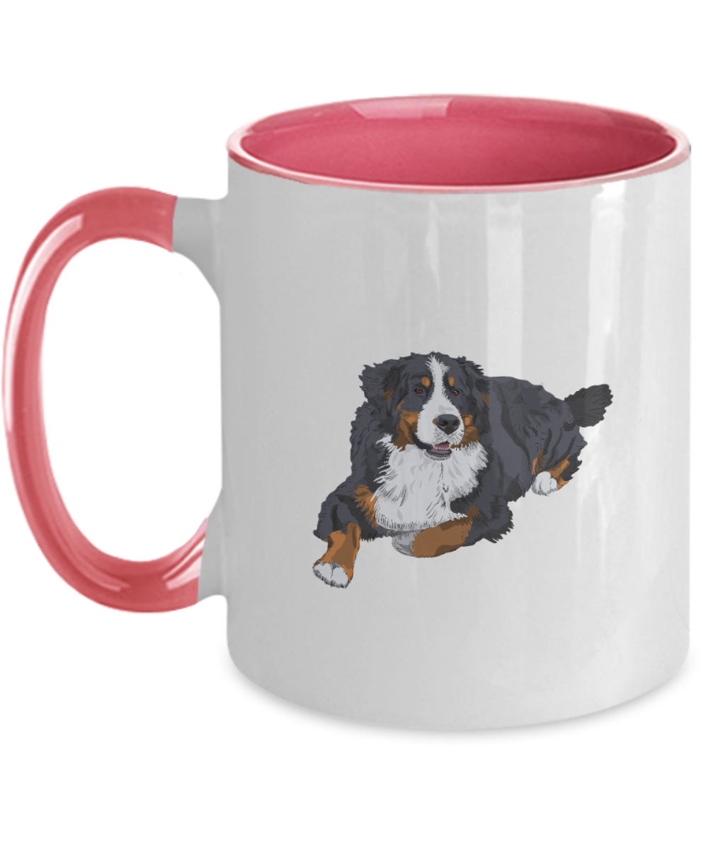 Two Tone 11 oz Mug, Pet Custom Mug,Dog Mum Mug, Dog Coffee Mug, Dog Lover Mug, Pet Mug,Dog Dad Mug, Dog Coffee Cup, Dog Gifts, Custom Dog Mug, ma tinmico