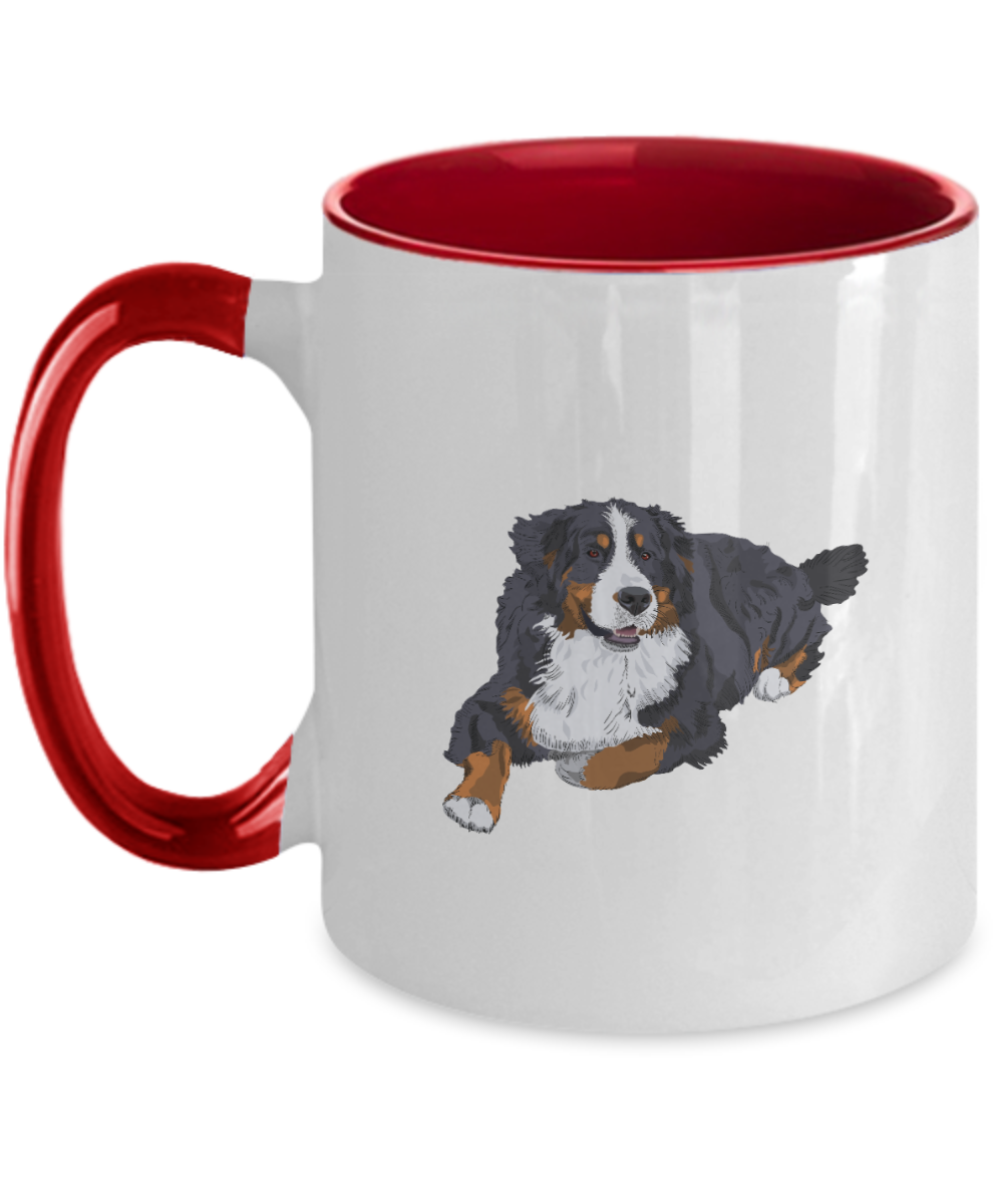 Two Tone 11 oz Mug, Pet Custom Mug,Dog Mum Mug, Dog Coffee Mug, Dog Lover Mug, Pet Mug,Dog Dad Mug, Dog Coffee Cup, Dog Gifts, Custom Dog Mug, ma tinmico