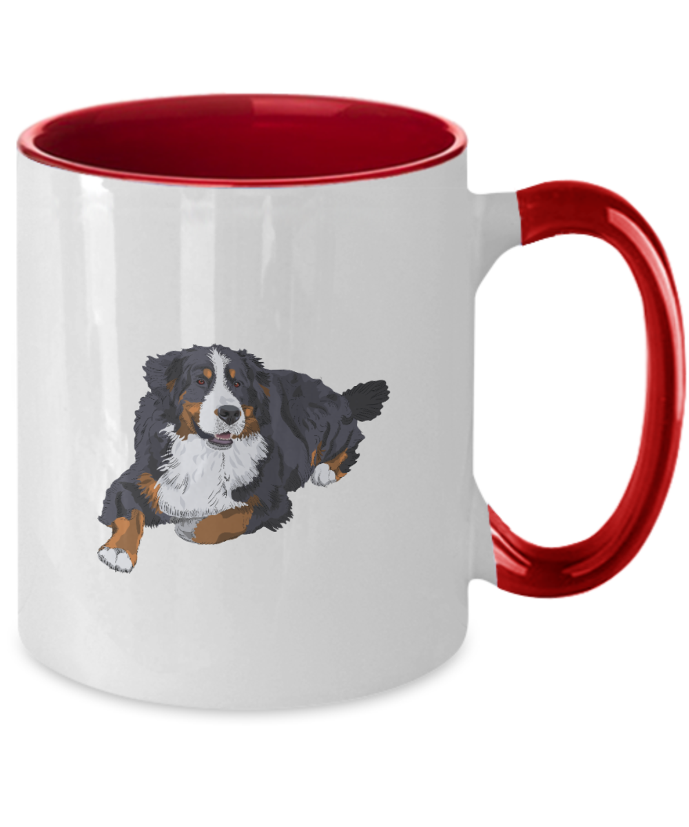 Two Tone 11 oz Mug, Pet Custom Mug,Dog Mum Mug, Dog Coffee Mug, Dog Lover Mug, Pet Mug,Dog Dad Mug, Dog Coffee Cup, Dog Gifts, Custom Dog Mug, ma tinmico