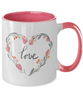 Two Tone Mug,HAPPY VALENTINE'S DAY Mug,Valentine's Day,,Coffee Mug,Christmas, Valentine's Day gifts,Two Tone Mug,11 oz tinmico