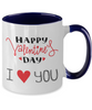 Two Tone Mug,Valentine's Day Mug,Valentines Day Gifts for Wife from Husband, Wife Coffee Mug, 11oz tinmico