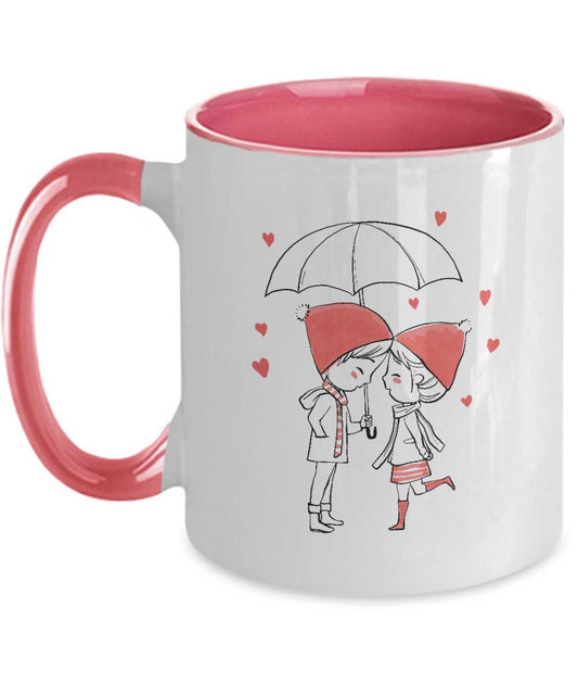 Valentine Day Coffee Mug , Two Tone 10z Mug Tinmico tinmico