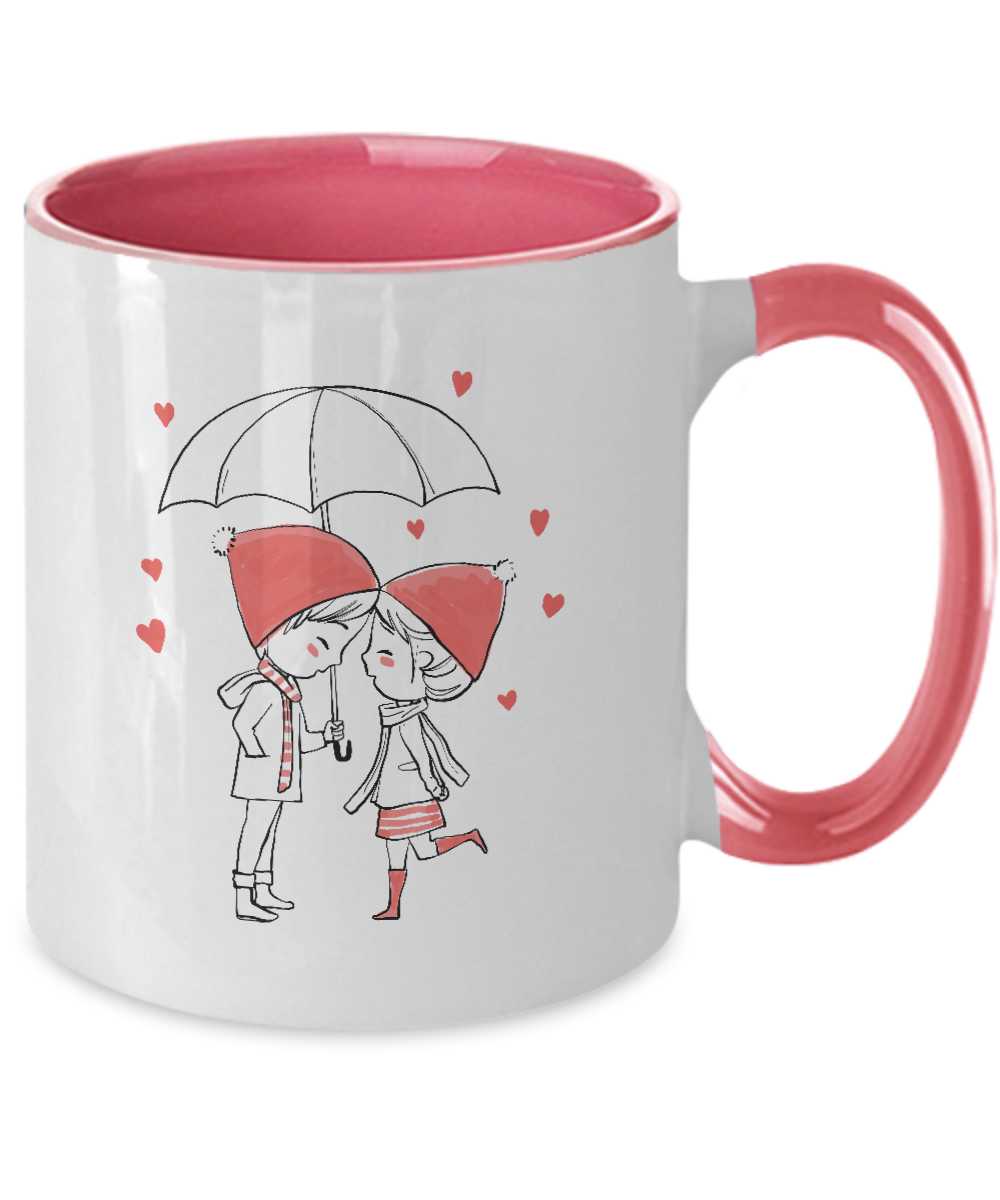 Valentine Day Coffee Mug , Two Tone 10z Mug Tinmico tinmico