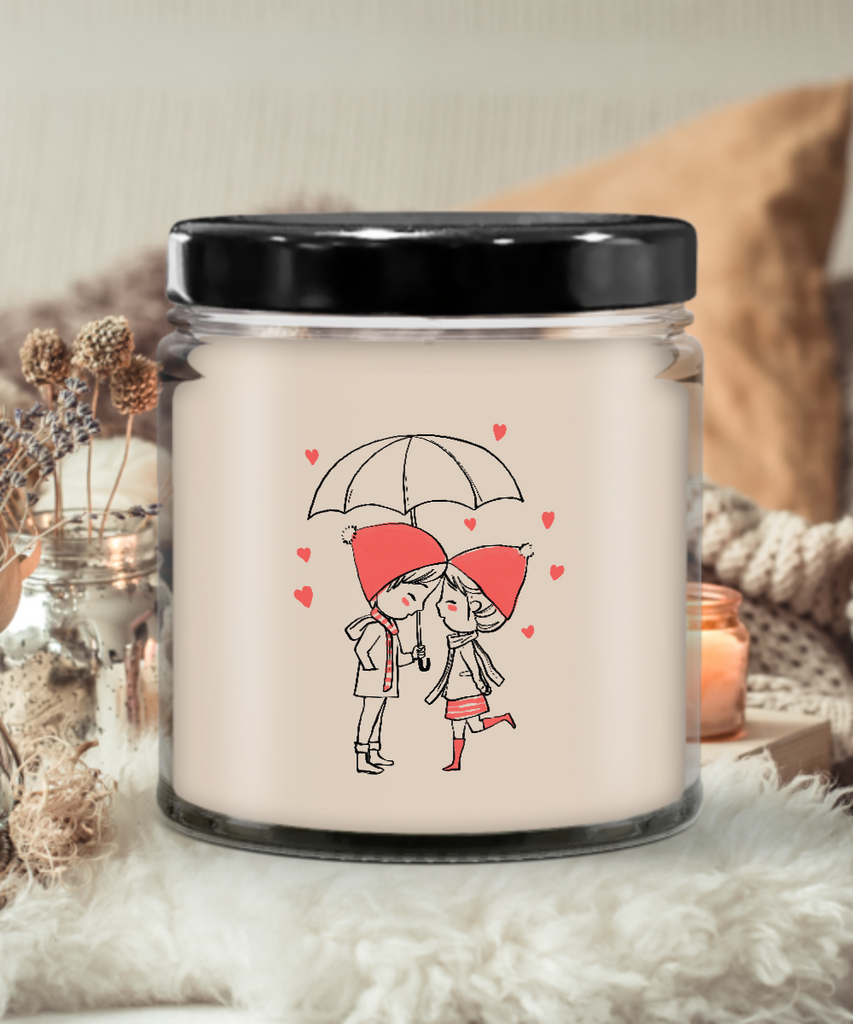 Valentine's Day Gift Perfect Match Candle, Soy Wax,Happy Valentines Day ,Valentines Day Gift for He tinmico