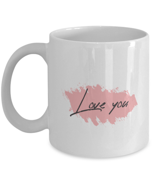 Valentines Day Gift, Personalised Valentine Mug, Couple Mug, Sweet Love Mug, Gifts for Her, Kawaii Mug, 11 oz mug tinmico