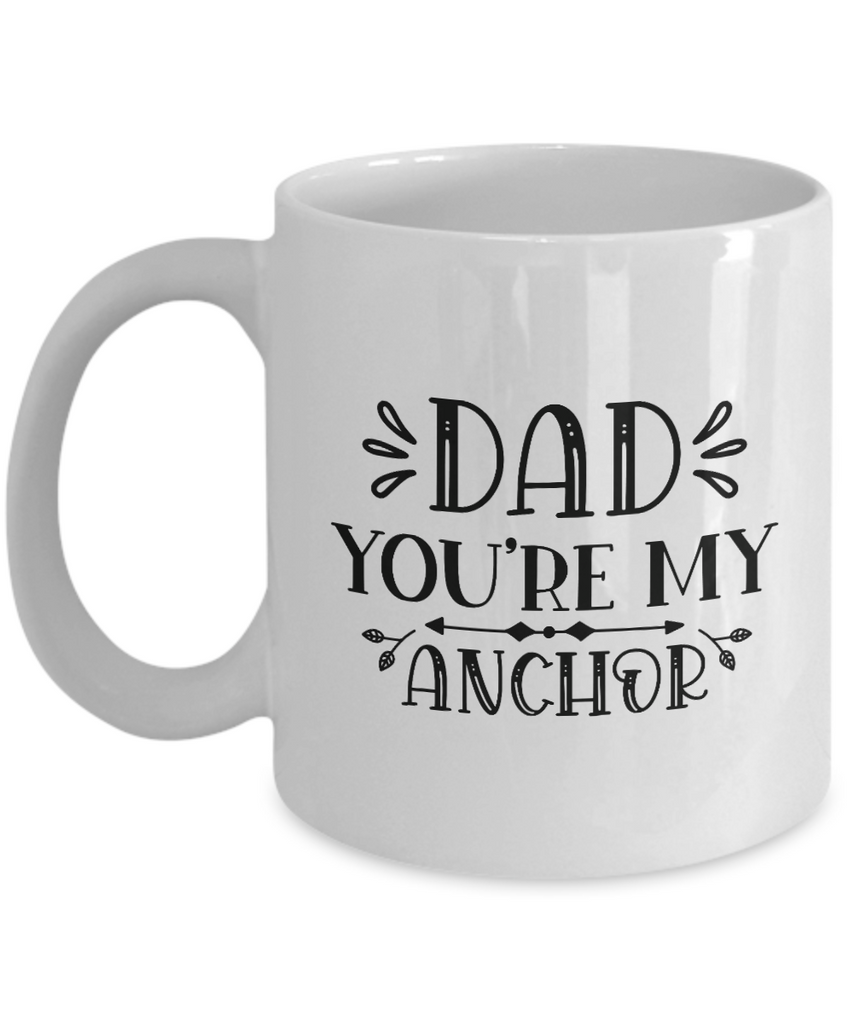 White Coffee Mug For Dad On Fathers Day Sawdust Is Man Glitter Mugs For Dads - From Daughter For Best Dad Ever Mug Fathers Day - 11oz - ma tinmico