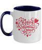 happy valentines day mug 11oz pink mug tinmico