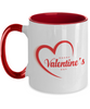 happy valentines day mug valentine's cup tinmico