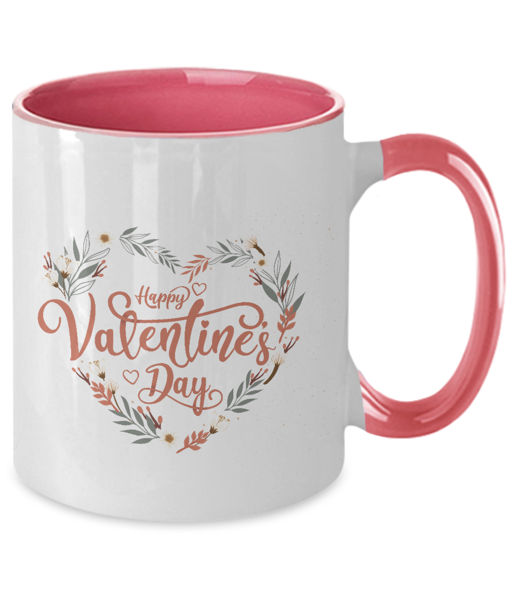 happy valentines day two tone 11oz mug tinmico