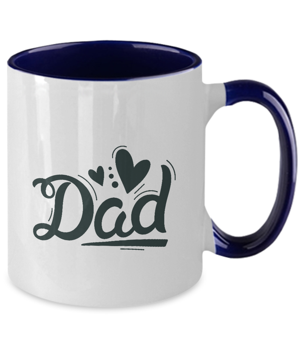 love dad coffee mug two tone mug tinmico