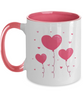 valentine heart balloon mug valentines day tinmico