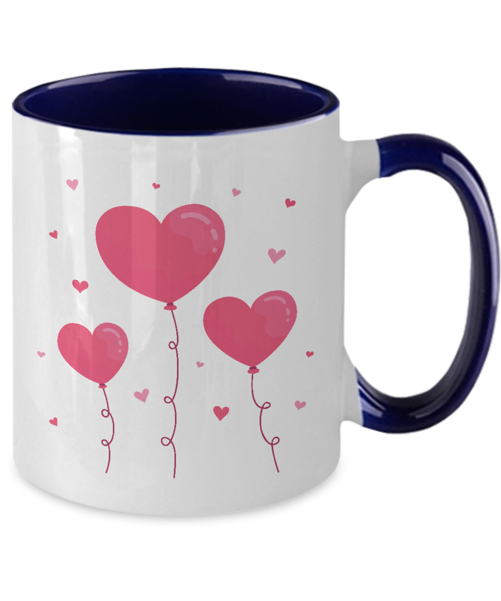 valentine heart balloon mug valentines day tinmico